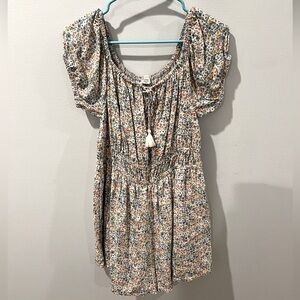 American Eagle Floral Romper